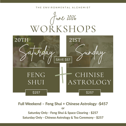 Feng Shui & Chinese Astrology Workshops